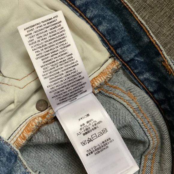New Polo Ralph Lauren Callen High Rise Slim Jeans Size 31